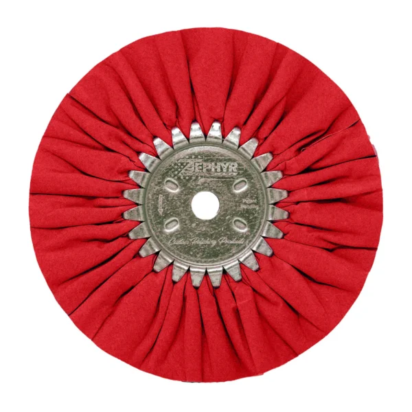 Airway Buffing Wheel - Rosy Red - 8"